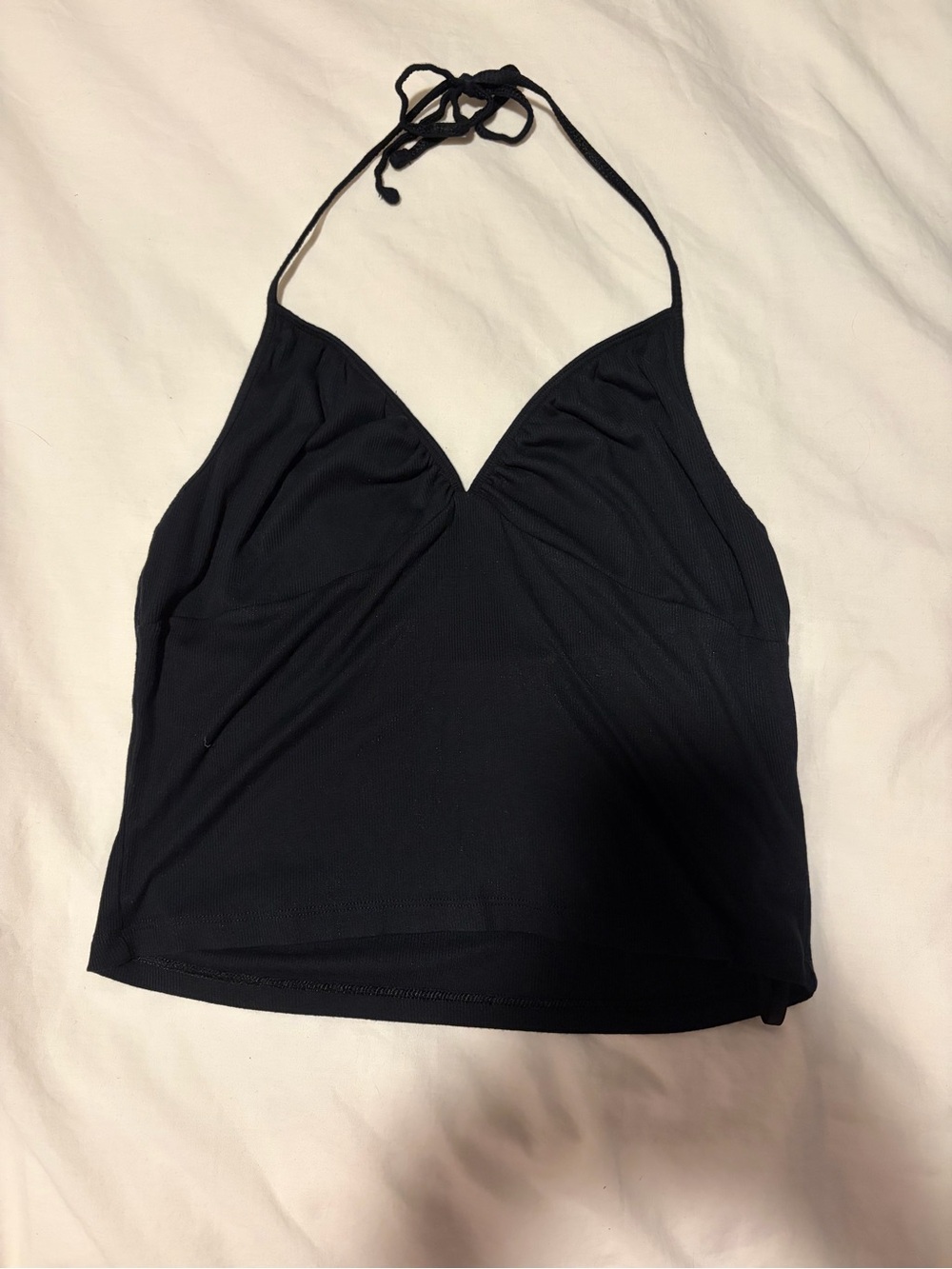 Sunday Best (Aritzia) Black Halter Cami Top - Women's Size L